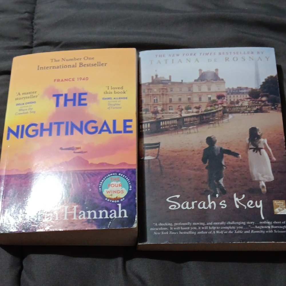 Historical Fiction Books -The Nightingale and Sarah's Key